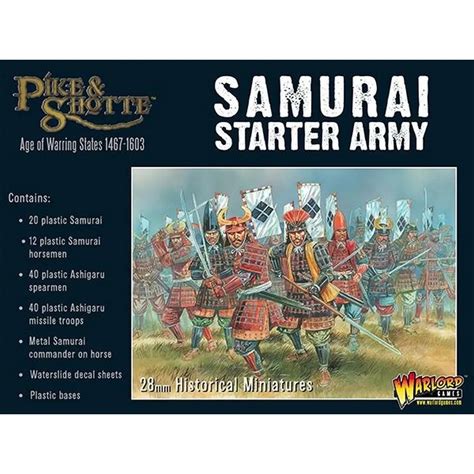 warlord games samurai starter army